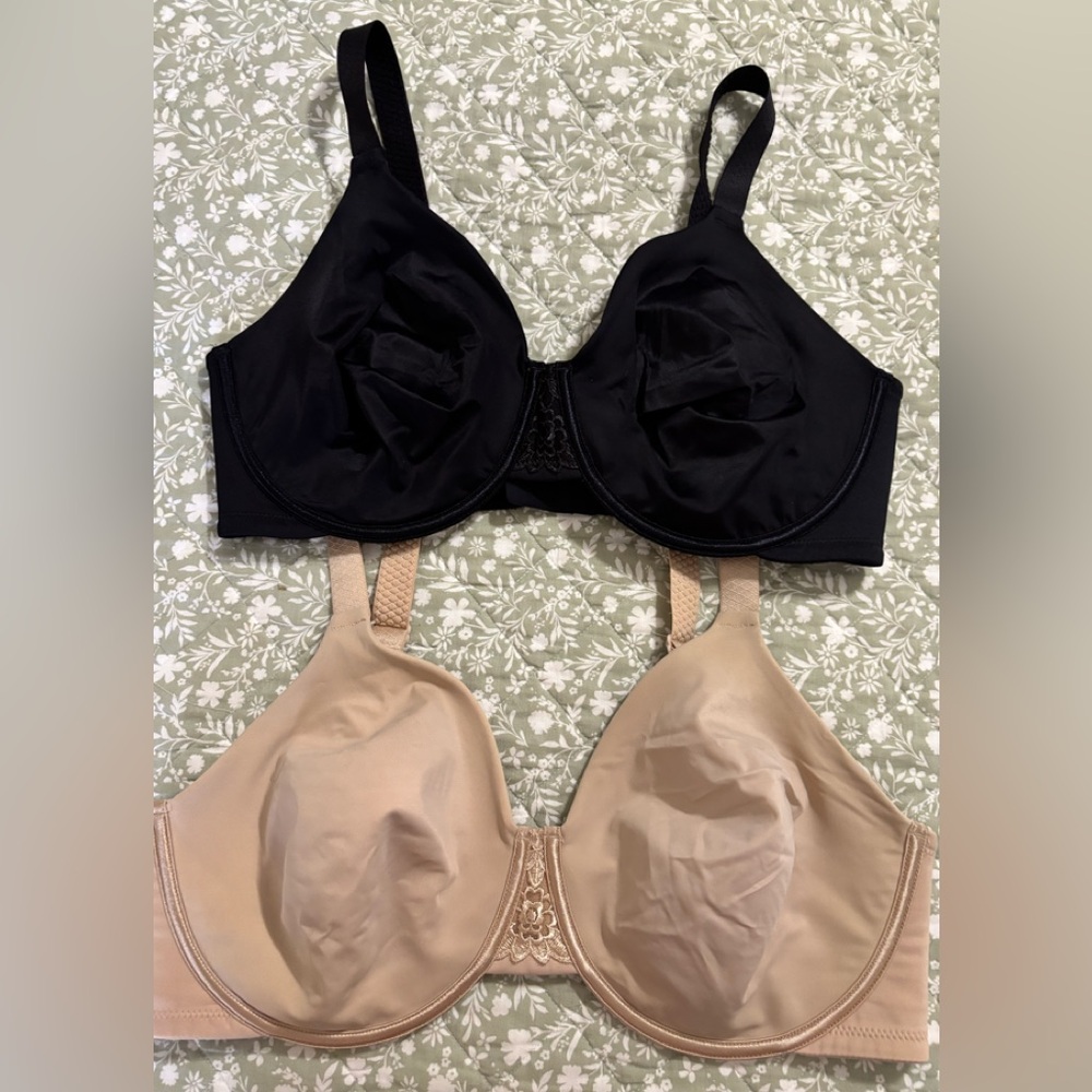Vanity Fair Black and Tan Bras